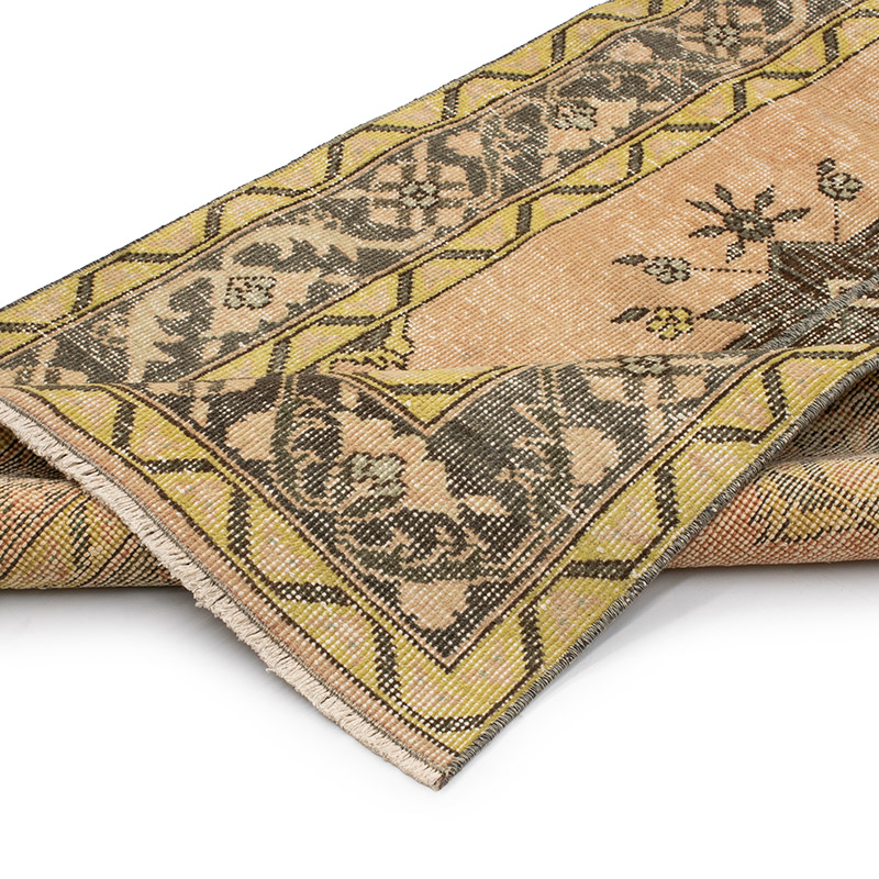 Vintage Turkish Hand-Knotted Runner - 2' 7" x 12' 11" (31" x 155") - K0091297