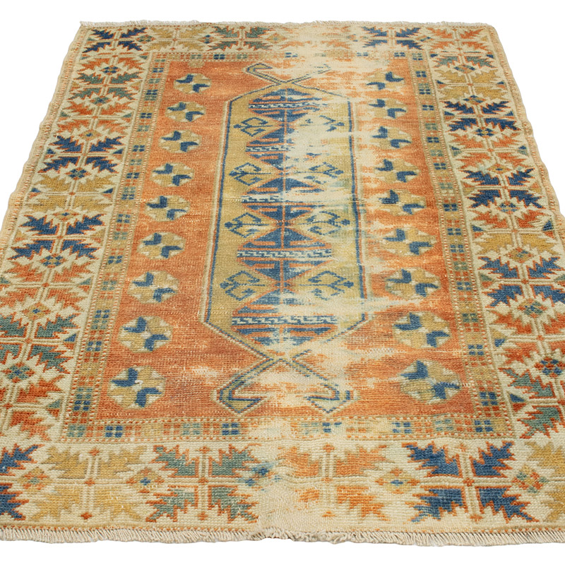 El Dokuma Vintage Hali - 86 cm x 145 cm - K0091300