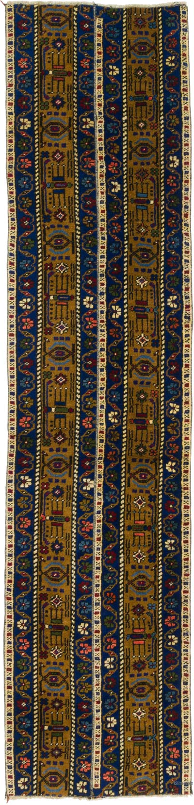 Vintage Anadolu Yolluk - 62 cm x 257 cm