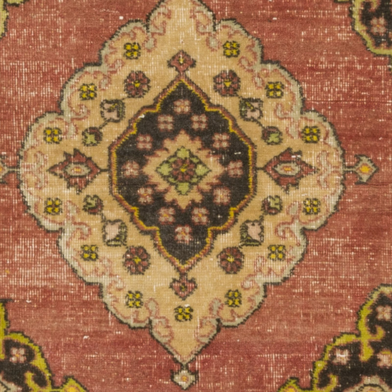 Vintage Turkish Hand-Knotted Runner - 2' 5" x 12' 4" (29" x 148") - K0091302