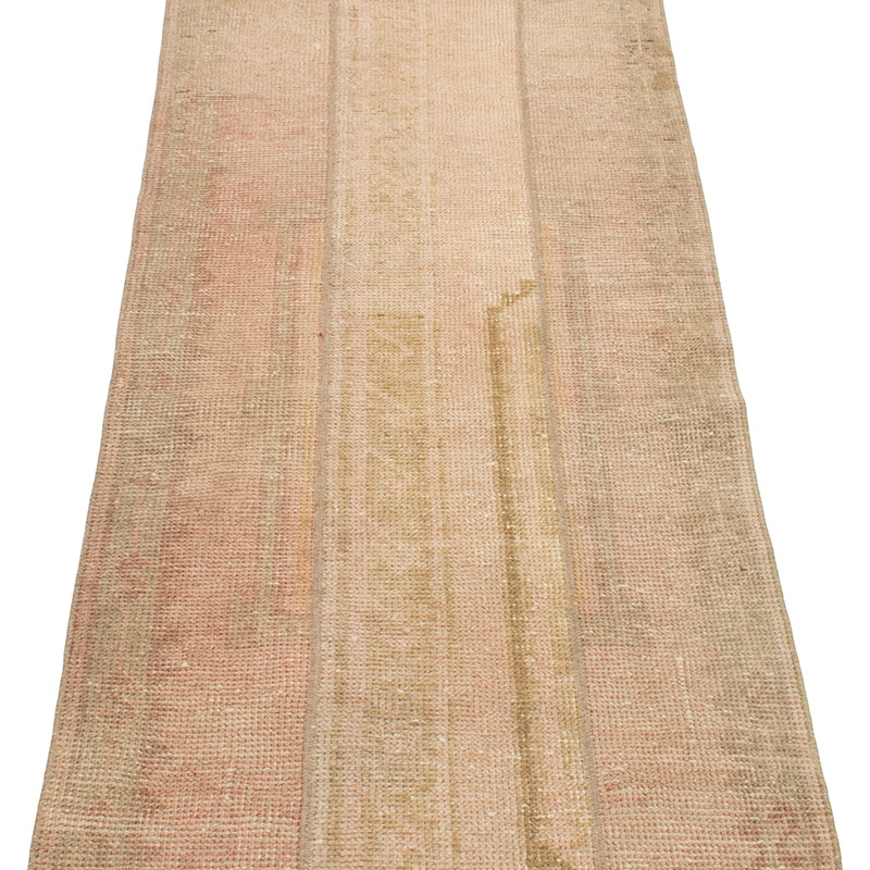 Vintage Turkish Hand-Knotted Runner - 2' 2" x 12'  (26" x 144") - K0091303