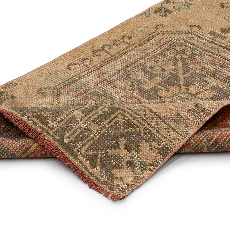 Vintage Turkish Hand-Knotted Runner - 2' 4" x 11' 1" (28" x 133") - K0091304