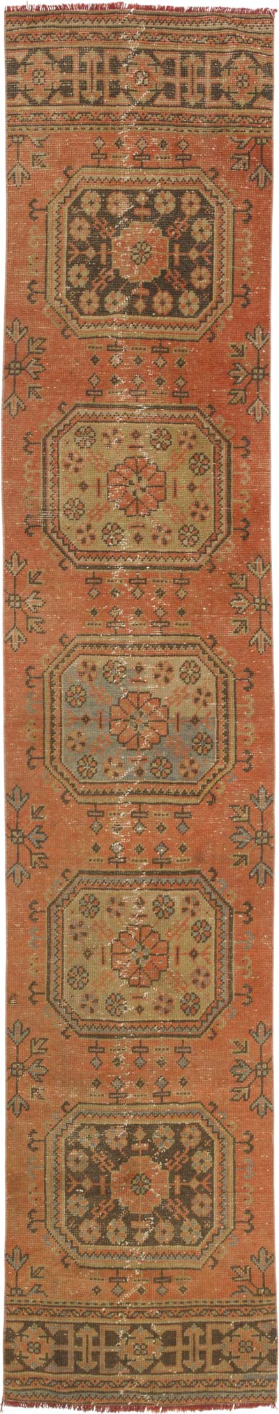 Vintage Anadolu Yolluk - 72 cm x 367 cm