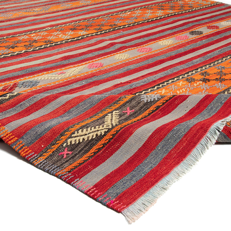 Vintage Manisa Kilim Rug - K0091307