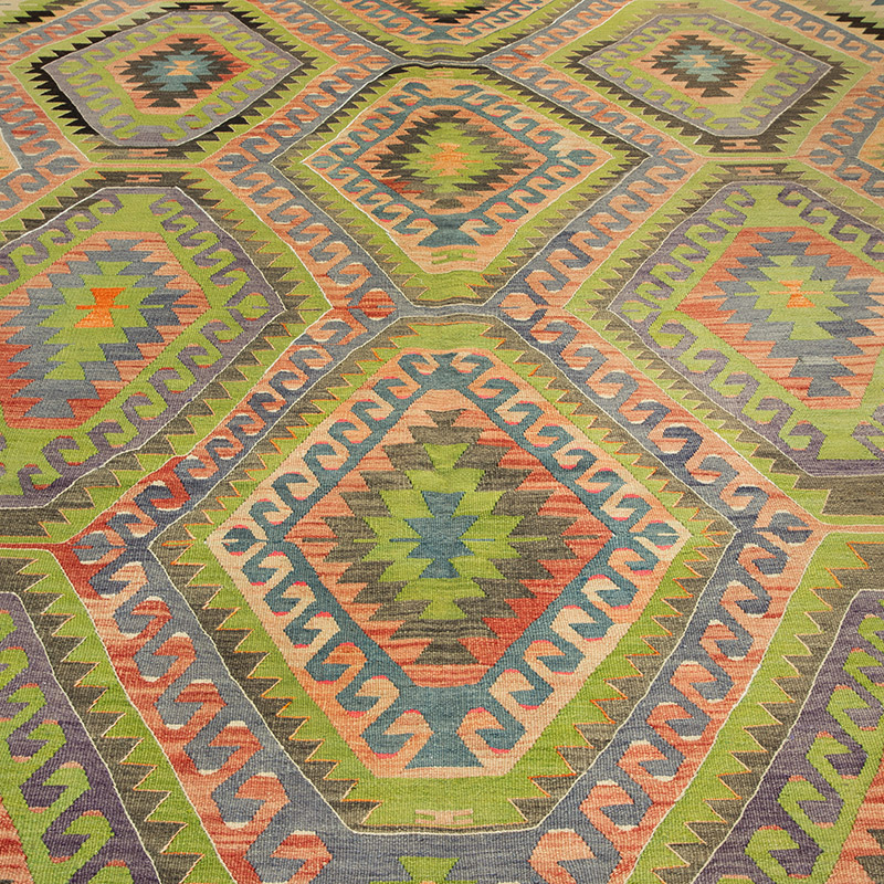 Vintage Esme Kilim Rug - K0091310
