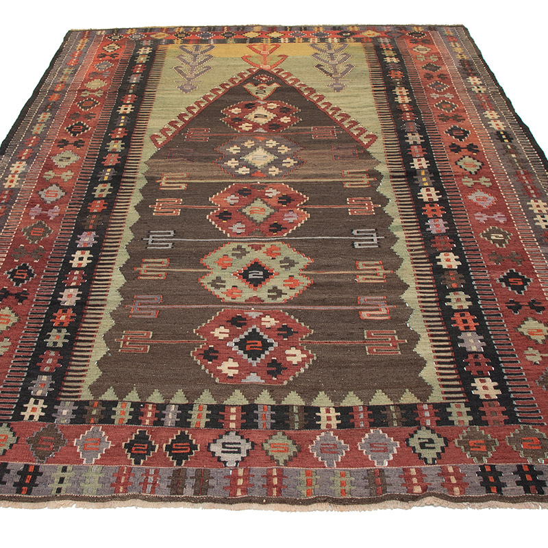 Alfombra Konya Obruk Kilim Vintage - K0091312
