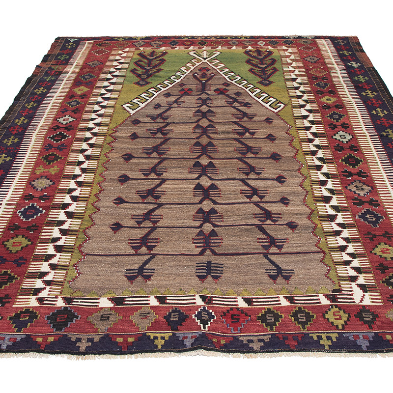 Alfombra Konya Obruk Kilim Vintage - K0091313