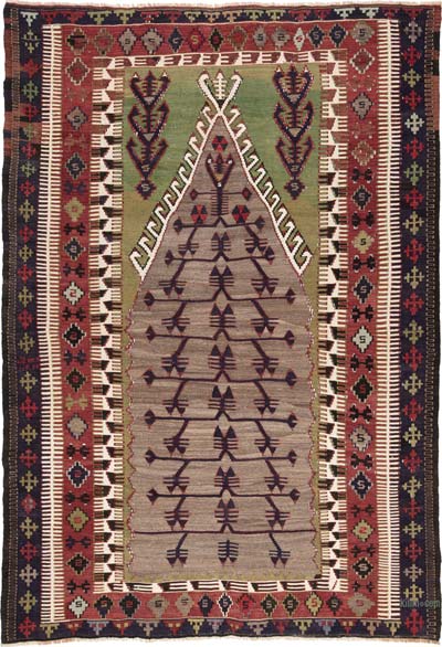 Vintage Konya Obruk Kilimi