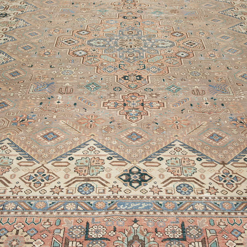 Alfombra Oriental Vintage Anudada a Mano - 304 cm x 386 cm - K0091320
