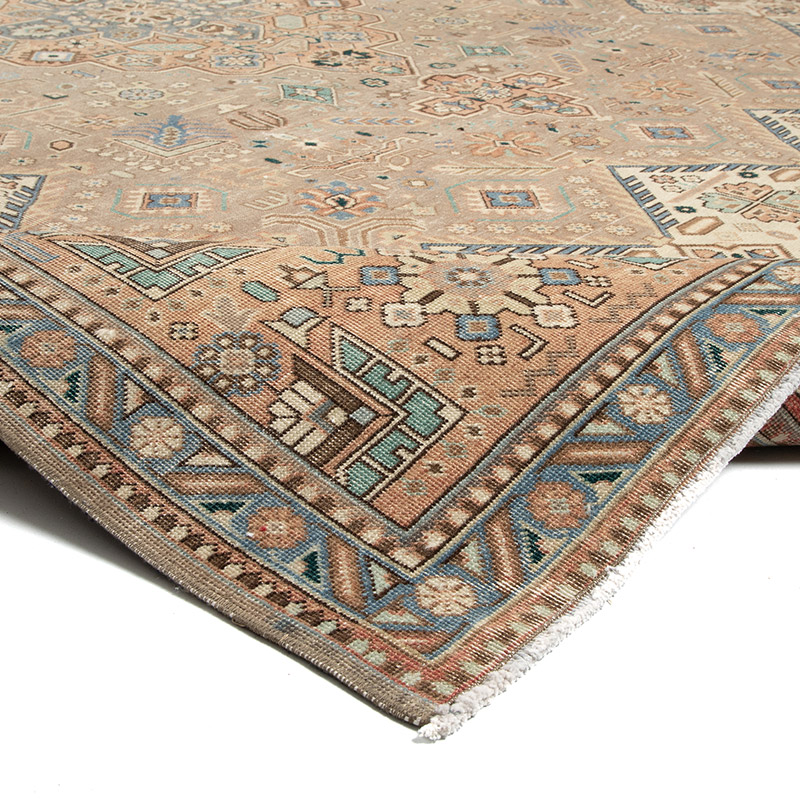 Alfombra Oriental Vintage Anudada a Mano - 304 cm x 386 cm - K0091320