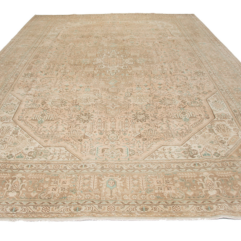 El Dokuma Vintage Halı - 244 cm x 343 cm - K0091321