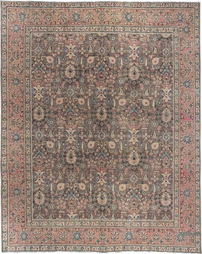 El Dokuma Vintage Halı - 307 cm x 384 cm