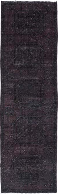 Boyali El Dokuma Vintage Hali Yolluk - 95 cm x 314 cm