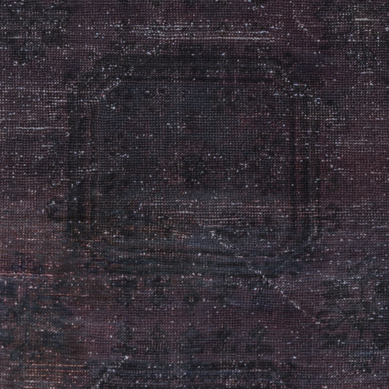 Over-dyed Vintage Hand-Knotted Turkish Runner - 3' 1" x 10' 4" (37" x 124") - K0091326