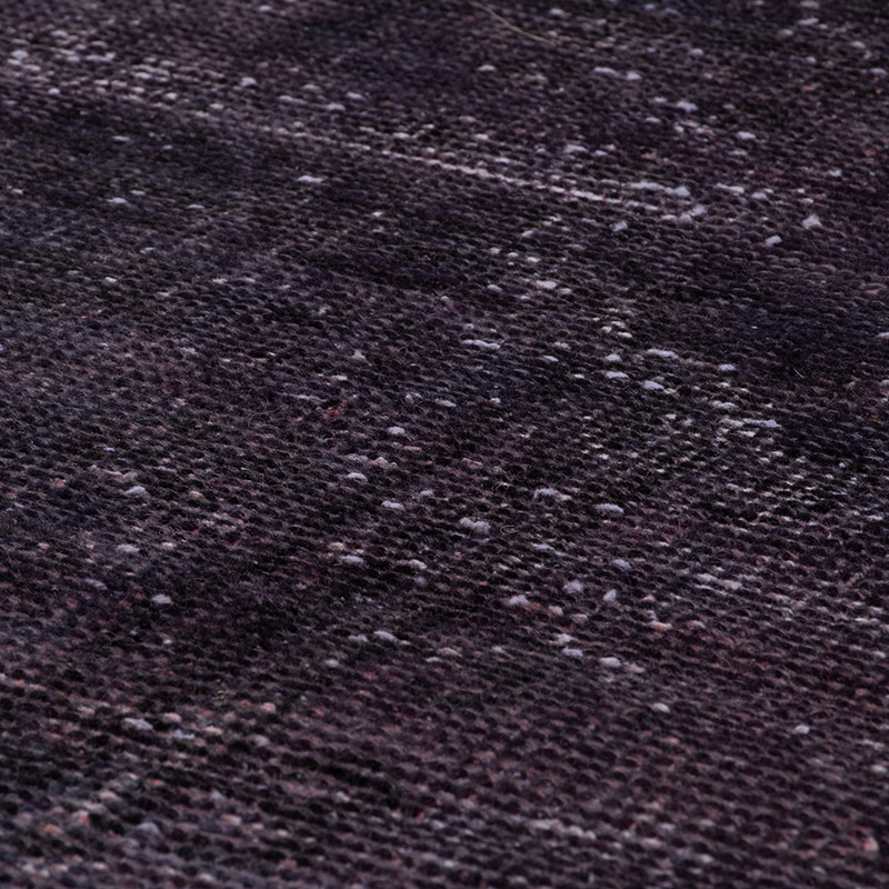 Over-dyed Vintage Hand-Knotted Turkish Runner - 3' 1" x 10' 4" (37" x 124") - K0091326