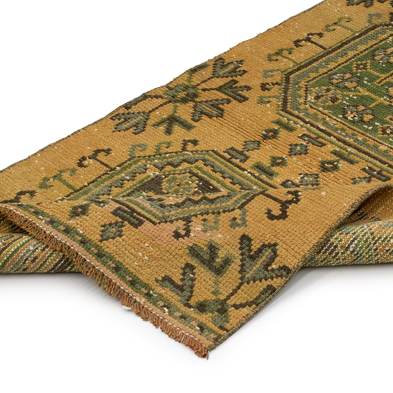 Vintage Turkish Hand-Knotted Runner - 2' 4" x 9' 7" (28" x 115") - K0091327