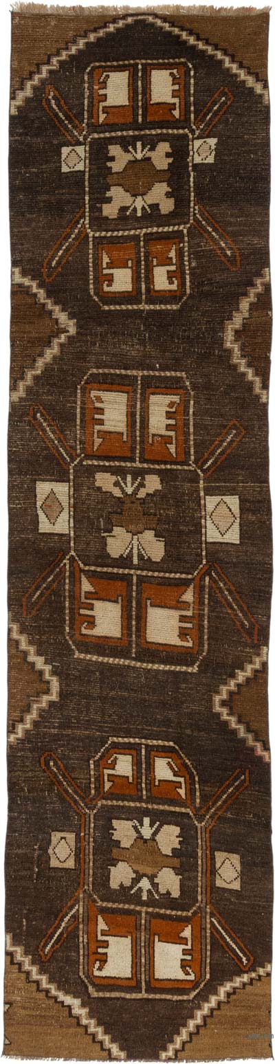 Vintage Anadolu Yolluk - 87 cm x 340 cm