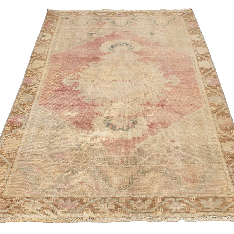 Vintage Turkish Hand-Knotted Rug - 2' 11" x 5' 7" (35" x 67") - K0091330