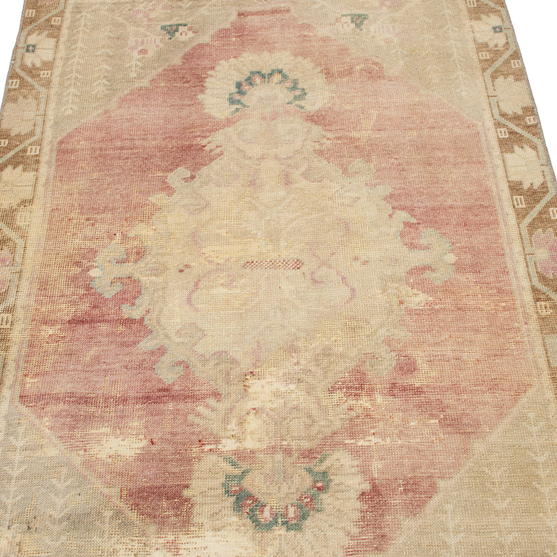 Vintage Turkish Hand-Knotted Rug - 2' 11" x 5' 7" (35" x 67") - K0091330