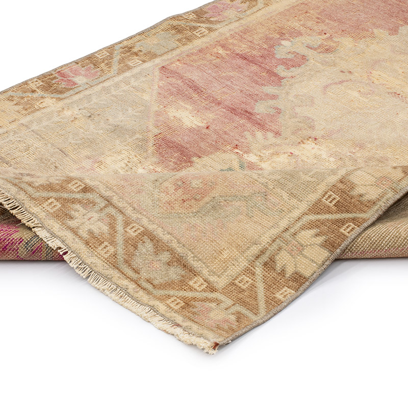 Vintage Turkish Hand-Knotted Rug - 2' 11" x 5' 7" (35" x 67") - K0091330