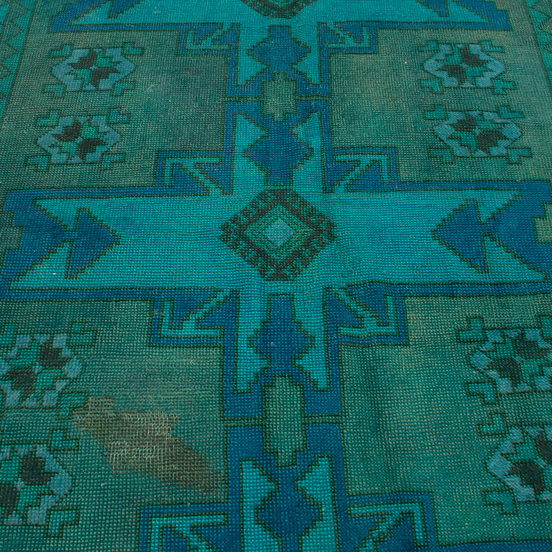 Boyali El Dokuma Vintage Hali - 135 cm x 223 cm - K0091331