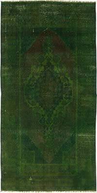 Boyali El Dokuma Vintage Hali - 122 cm x 336 cm