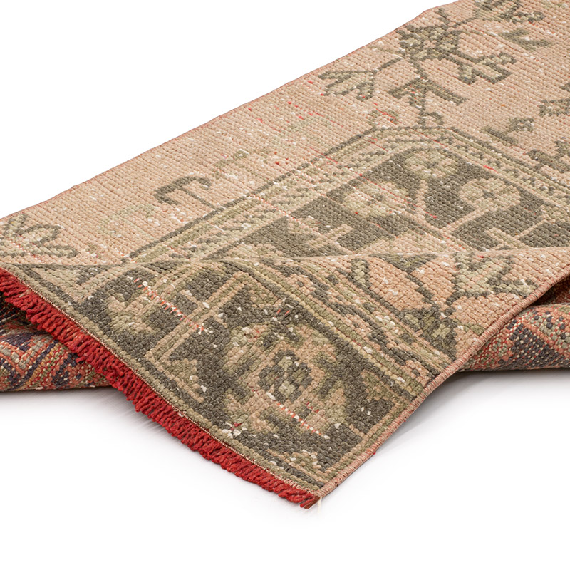 Vintage Turkish Hand-Knotted Runner - 2' 4" x 10' 7" (28" x 127") - K0091335