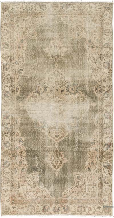 Vintage Turkish Hand-Knotted Rug - 3' 7" x 6' 7" (43" x 79")