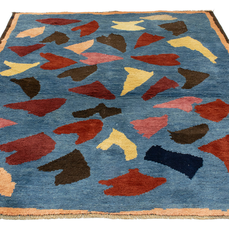 Vintage Turkish Hand-Knotted Rug - 4' 1" x 5' 6" (49" x 66") - K0091337