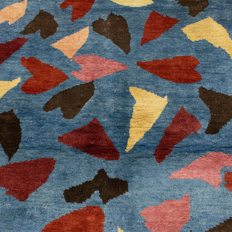 Vintage Turkish Hand-Knotted Rug - 4' 1" x 5' 6" (49" x 66") - K0091337
