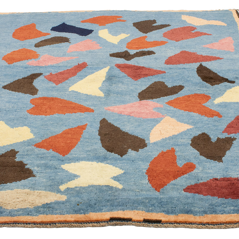 Vintage Turkish Hand-Knotted Rug - 4' 1" x 5' 6" (49" x 66") - K0091337