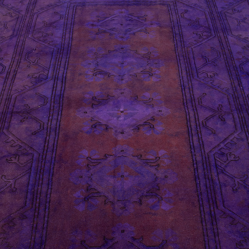 Boyali El Dokuma Vintage Hali - 153 cm x 252 cm - K0091342