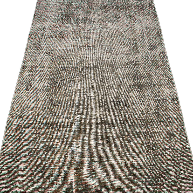Alfombra de Pasillo Turca Vintage Sobreteñida - 91 cm x 255 cm - K0091348