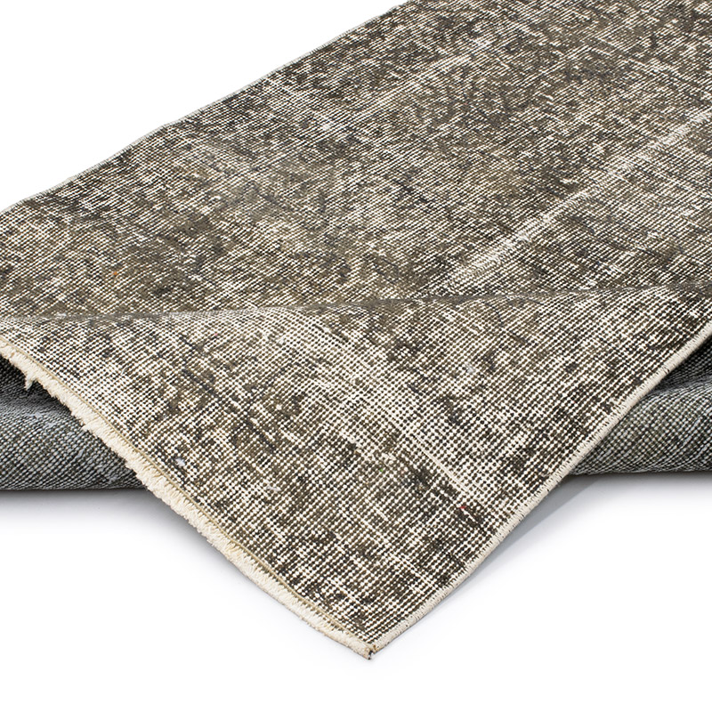 Alfombra de Pasillo Turca Vintage Sobreteñida - 91 cm x 255 cm - K0091348