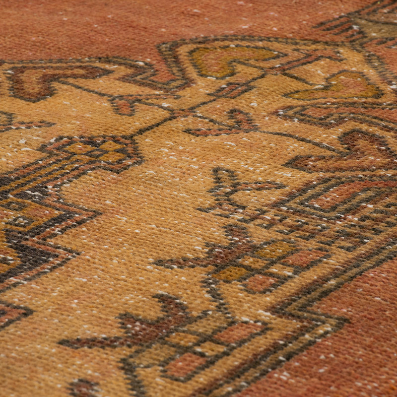 Vintage Turkish Hand-Knotted Rug - 4' 6" x 8'  (54" x 96") - K0091350