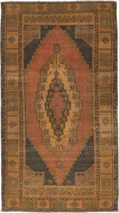 El Dokuma Vintage Hali - 138 cm x 244 cm