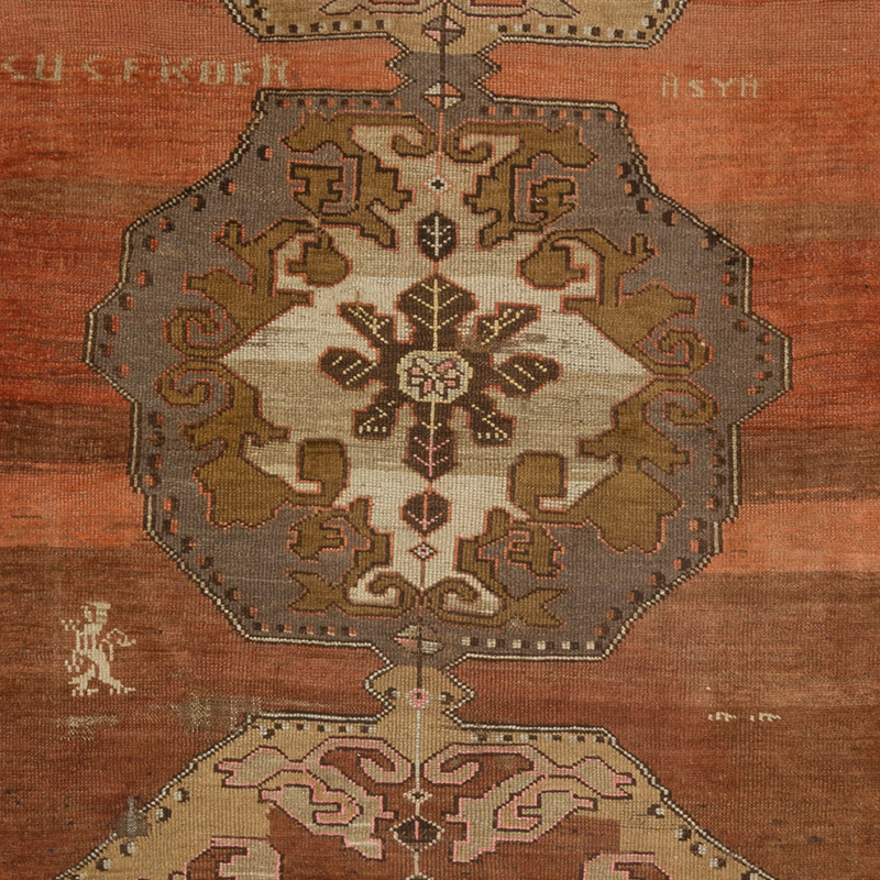 Vintage Turkish Hand-Knotted Runner - 4' 11" x 11' 6" (59" x 138") - K0091351