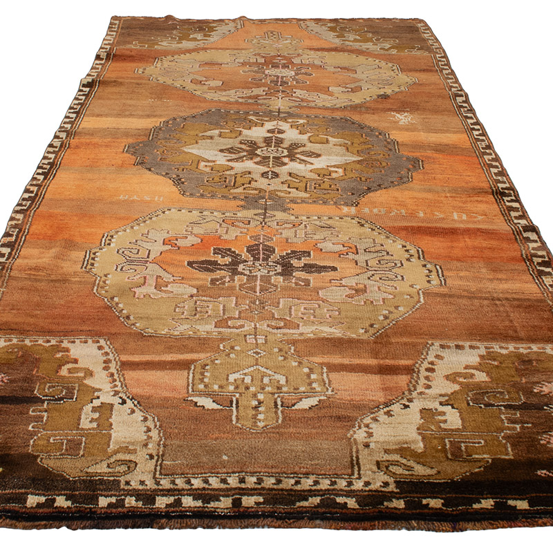 Vintage Turkish Hand-Knotted Runner - 4' 11" x 11' 6" (59" x 138") - K0091351