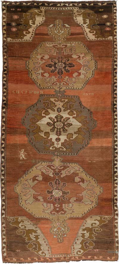 Vintage Anadolu Yolluk - 150 cm x 350 cm
