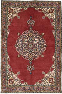 El Dokuma Vintage Halı - 210 cm x 321 cm