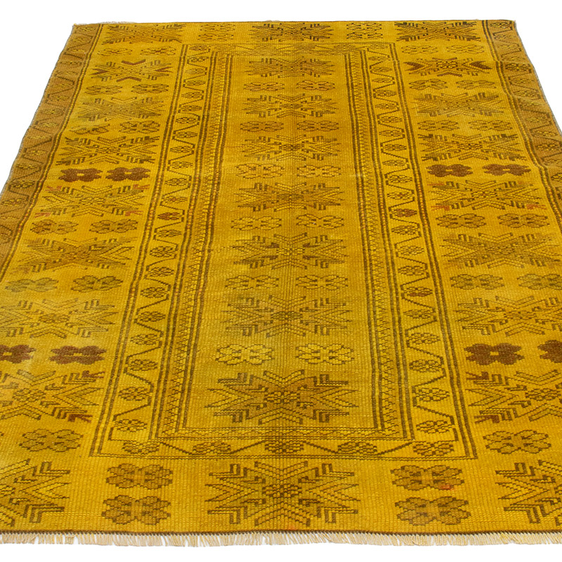 Boyali El Dokuma Vintage Hali - 112 cm x 186 cm - K0091355
