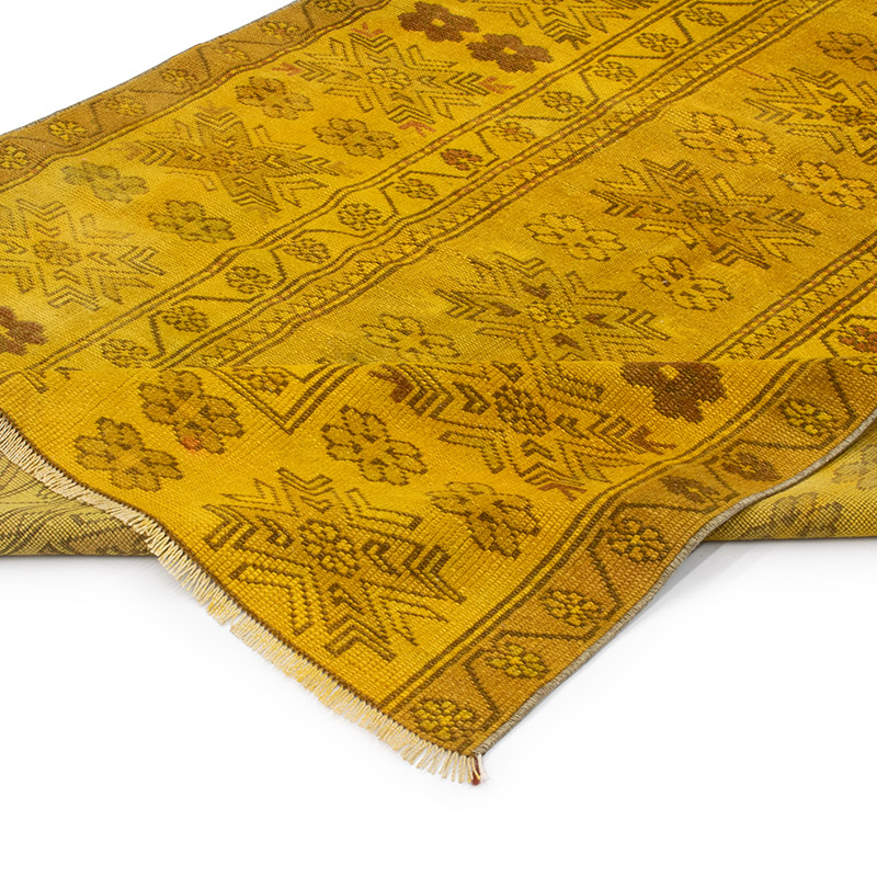 Boyali El Dokuma Vintage Hali - 112 cm x 186 cm - K0091355