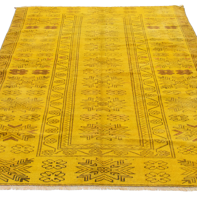 Boyali El Dokuma Vintage Hali - 112 cm x 186 cm - K0091355