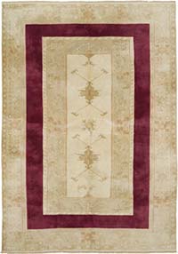 Alfombra Vintage Turca Anudada a Mano - 197 cm x 284 cm