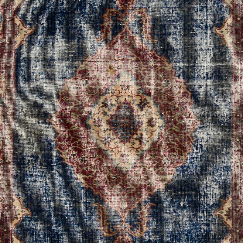 Vintage Turkish Hand-Knotted Rug - 4'  x 6' 7" (48" x 79") - K0091359