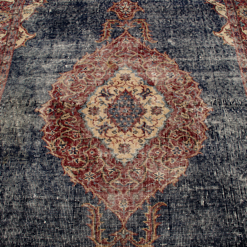 Vintage Turkish Hand-Knotted Rug - 4'  x 6' 7" (48" x 79") - K0091359