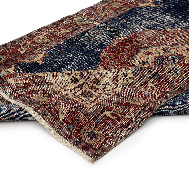 Vintage Turkish Hand-Knotted Rug - 4'  x 6' 7" (48" x 79") - K0091359