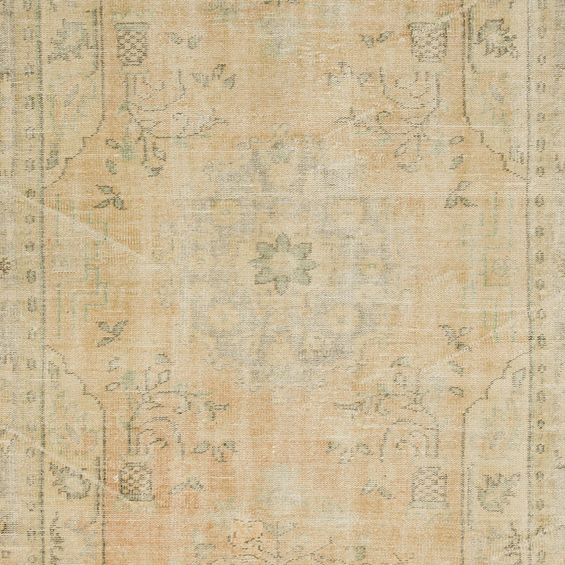 Vintage Turkish Hand-Knotted Rug - 5' 11" x 9' 11" (71" x 119") - K0091361