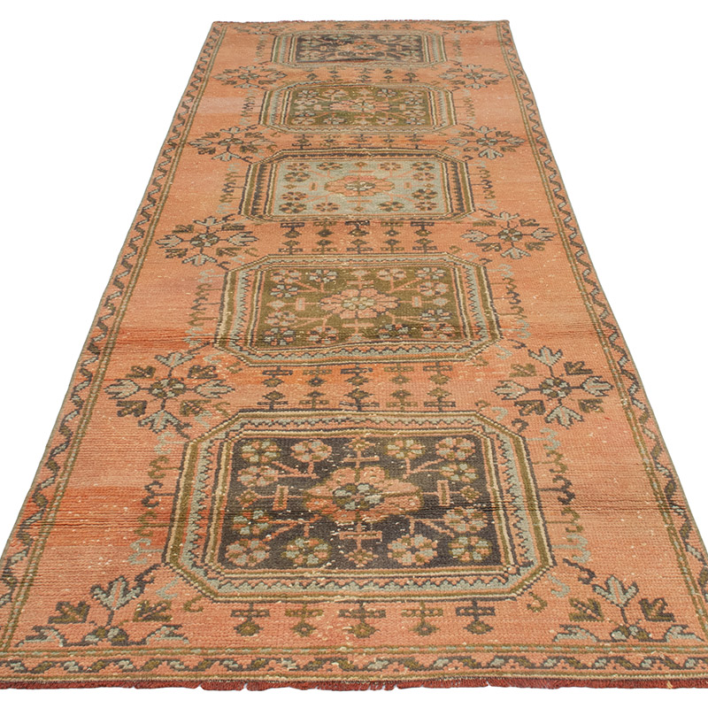 Vintage Anadolu Yolluk - 96 cm x 303 cm - K0091368