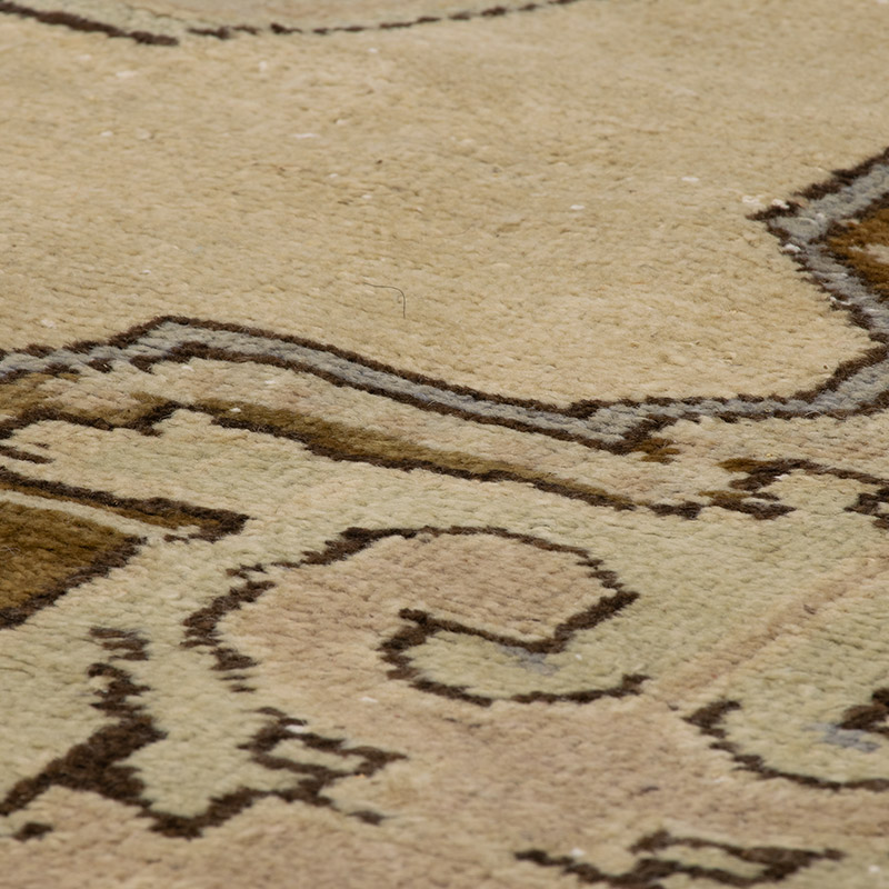 Vintage Turkish Hand-Knotted Rug - 4' 2" x 8' 8" (50" x 104") - K0091371